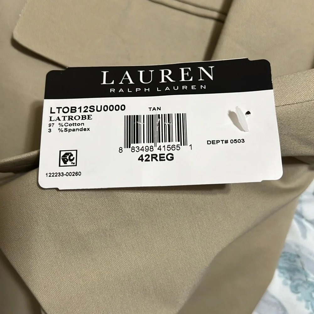 Lauren Ralph Lauren Men's UltraFlex Classic-Fit Sport Coat Tan